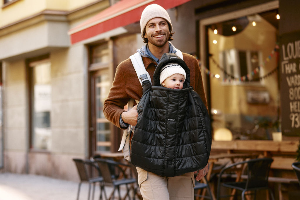 Baby Carrier Winter Cover - Black O14642