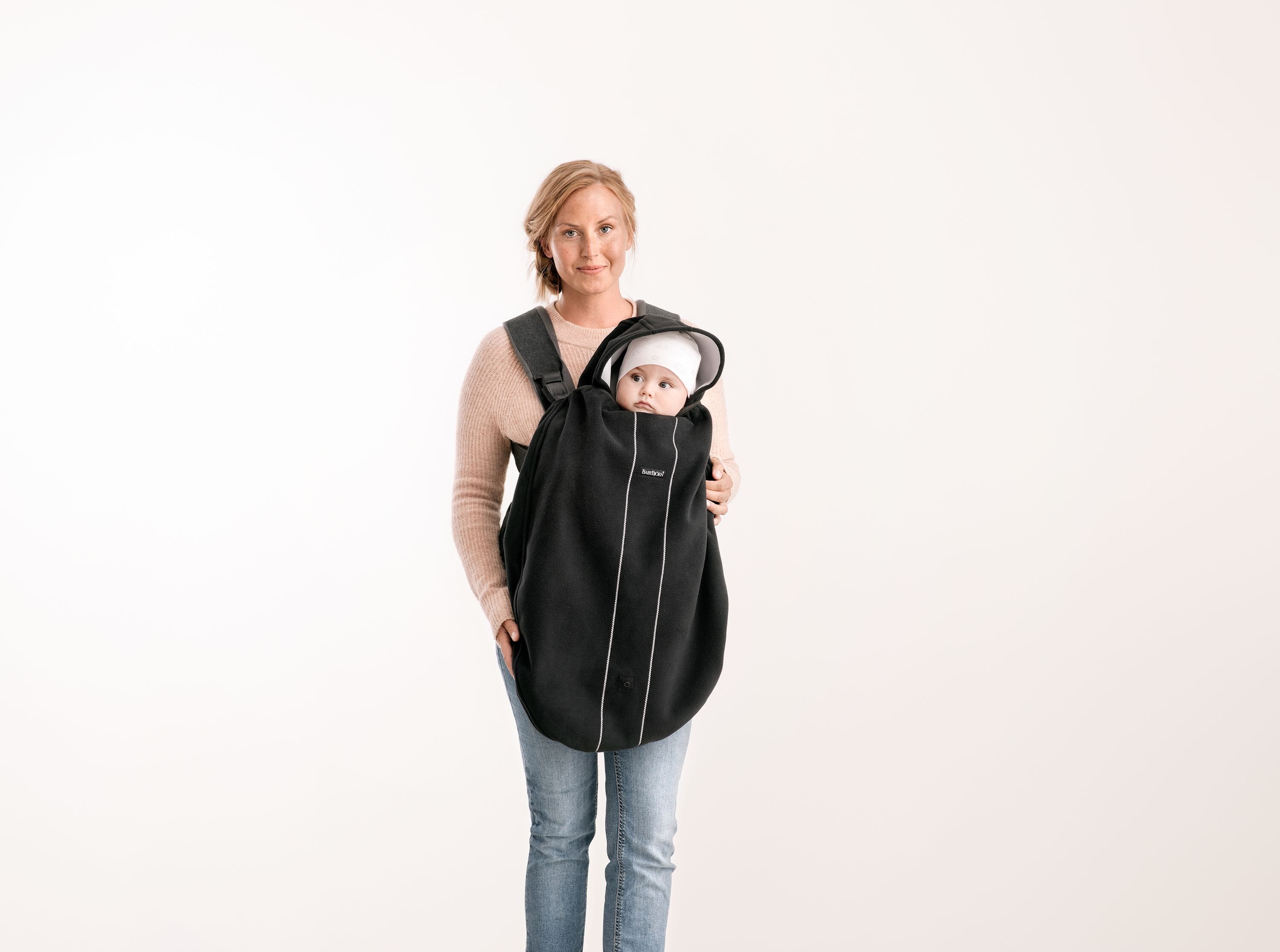 Baby Carrier Cover - Black P286