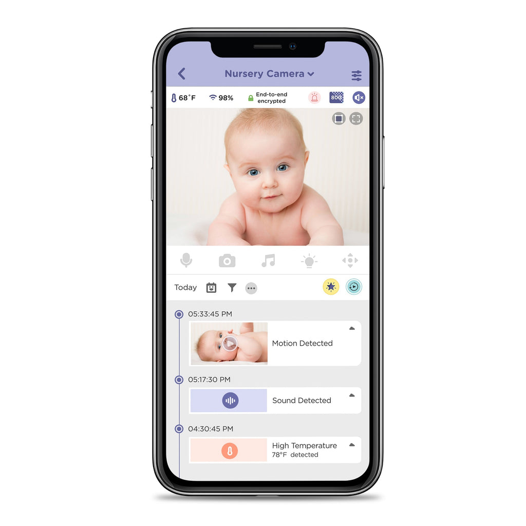 Nursery Pal Cloud Touch Single I640