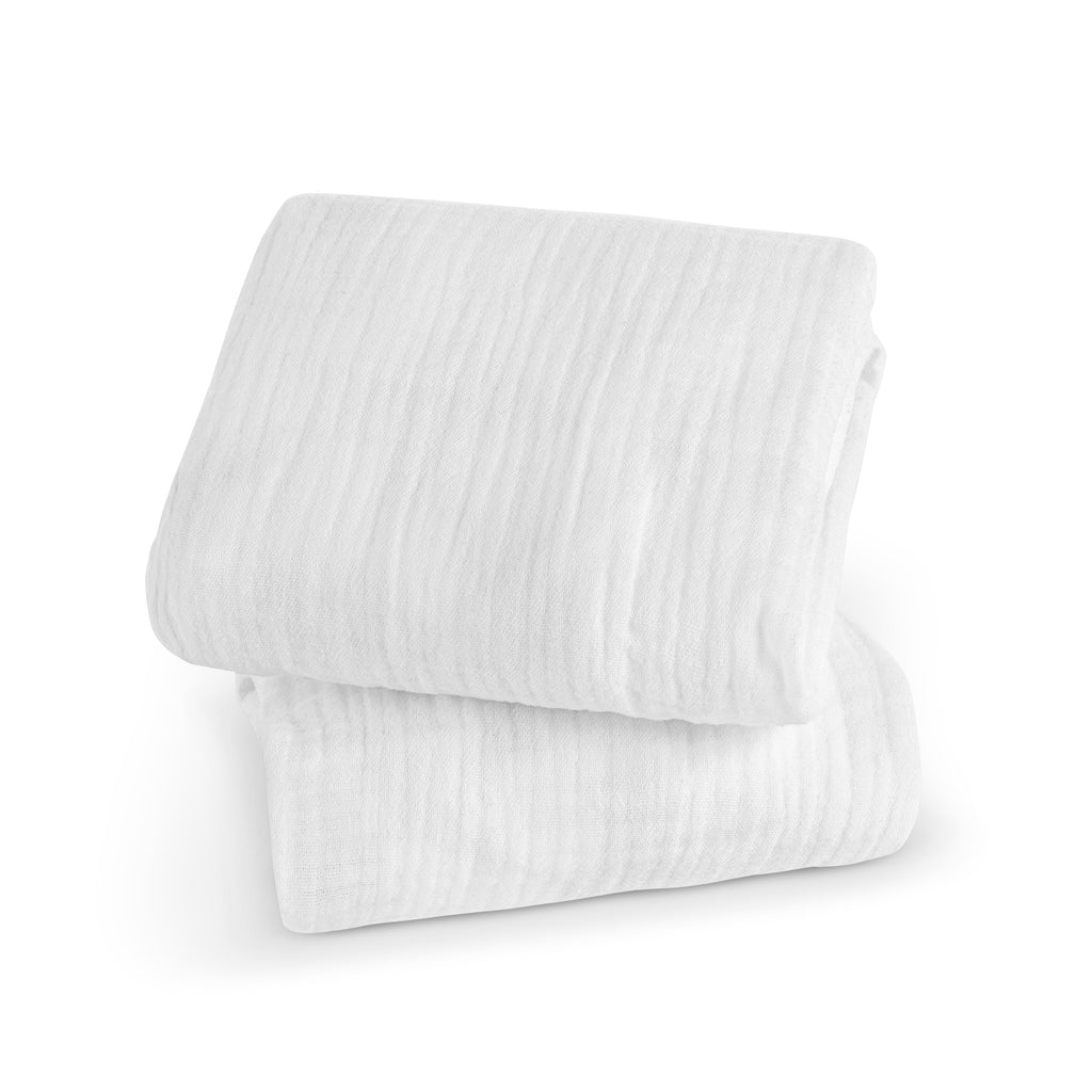 Organic Cotton Bassinet Covers, Set of 2 X4331