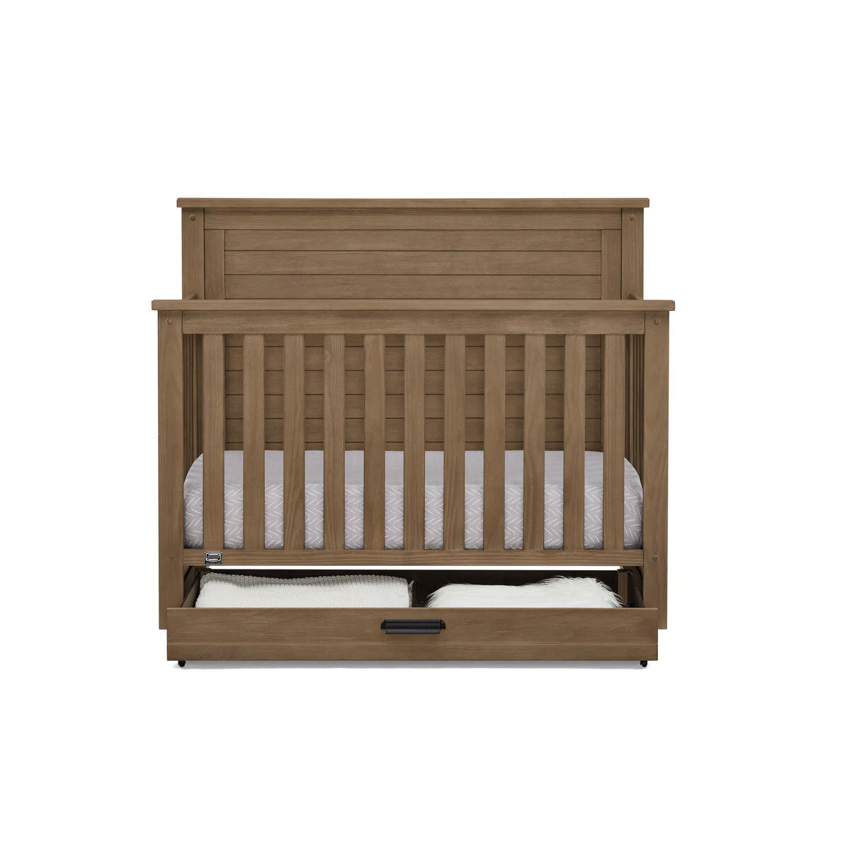 6-in-1 Convertible Crib with Trundle Drawer C55699