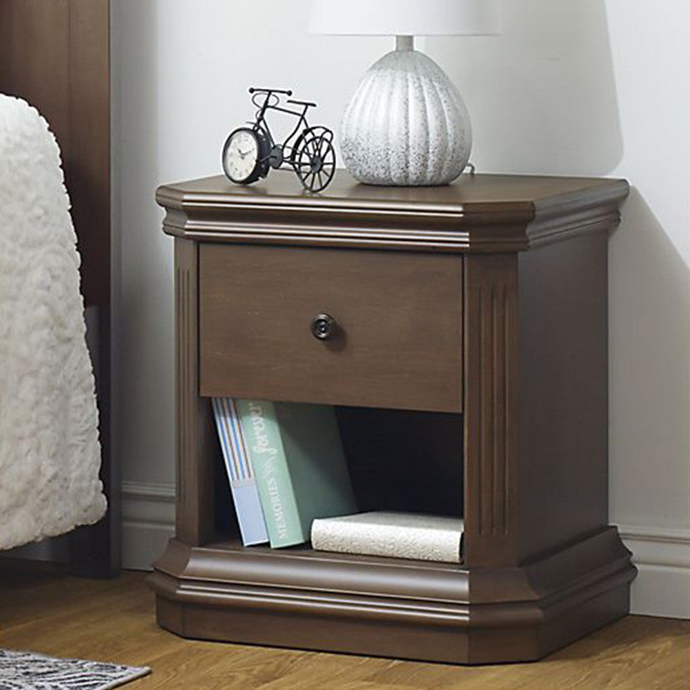 Chocolate Nightstand A2236