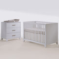 Aiko Island Crib & 3 Drawer Dresser Set - White U418