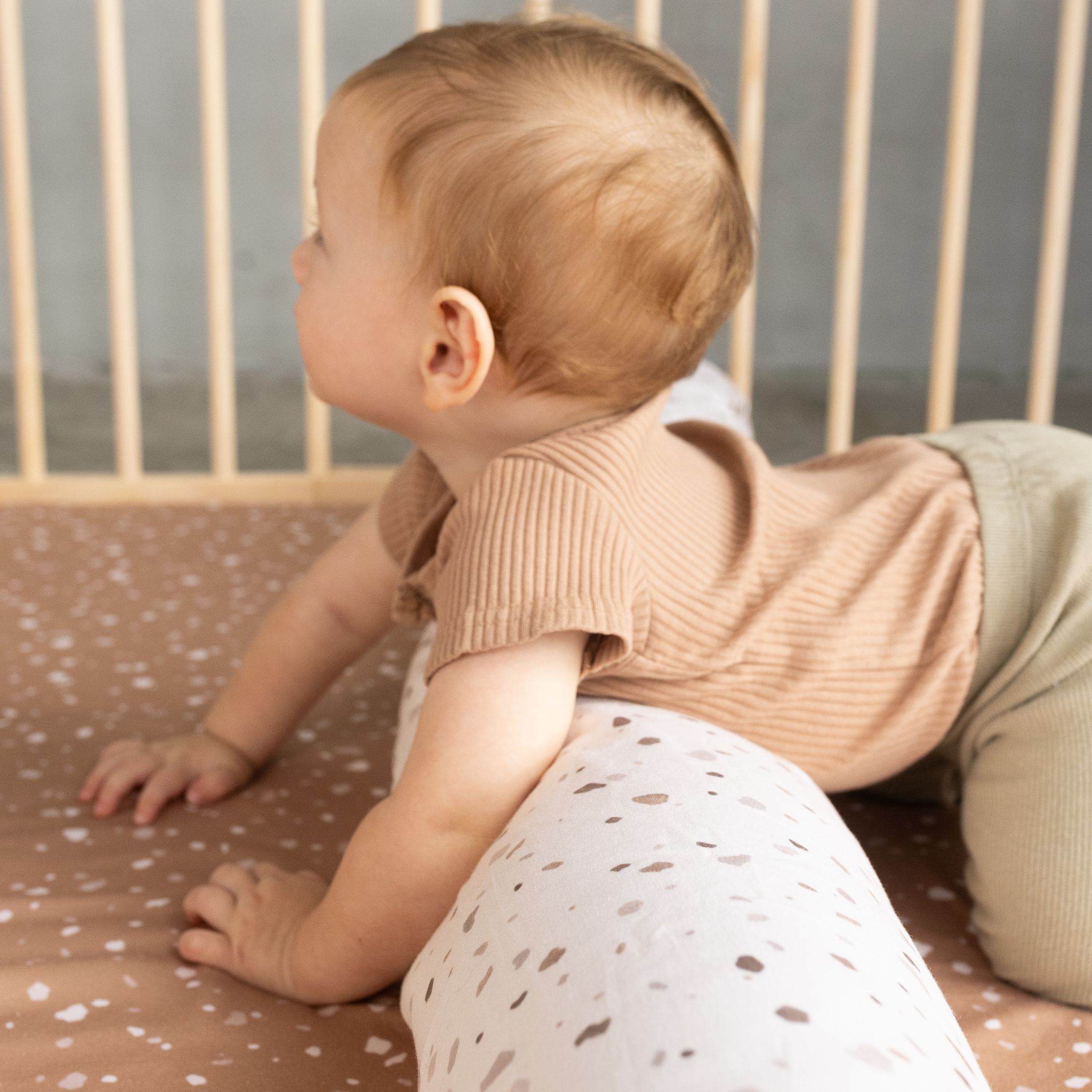 Organic Cotton Terrazzo Play Mat R128