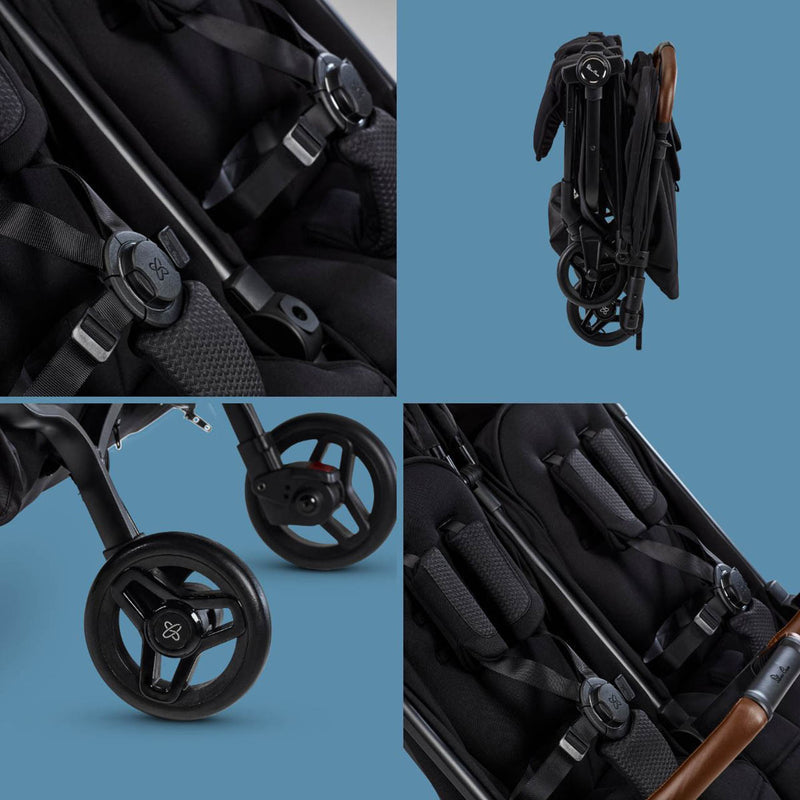Double Stroller - Black G3380