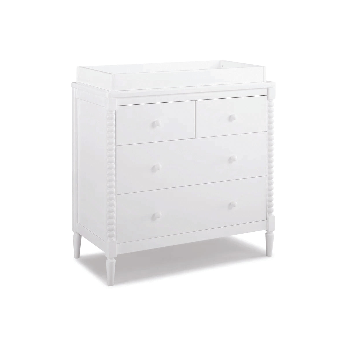 4 Drawer Dresser With Changing Top J838