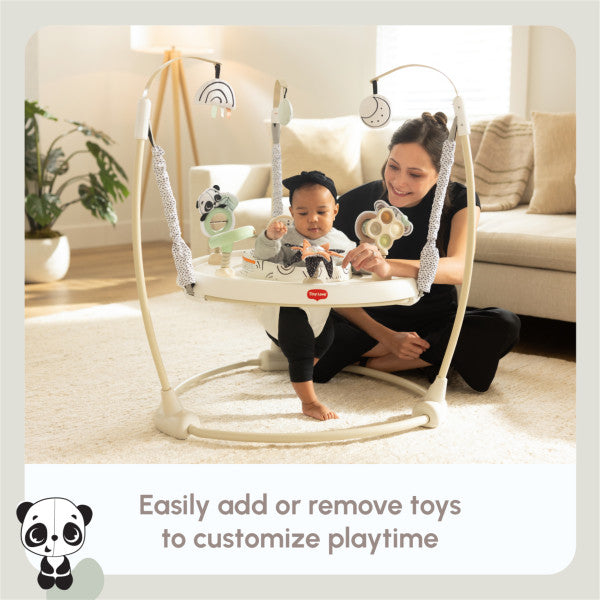 Black & White 4-in-1 Jump & Play Activity Center M710799