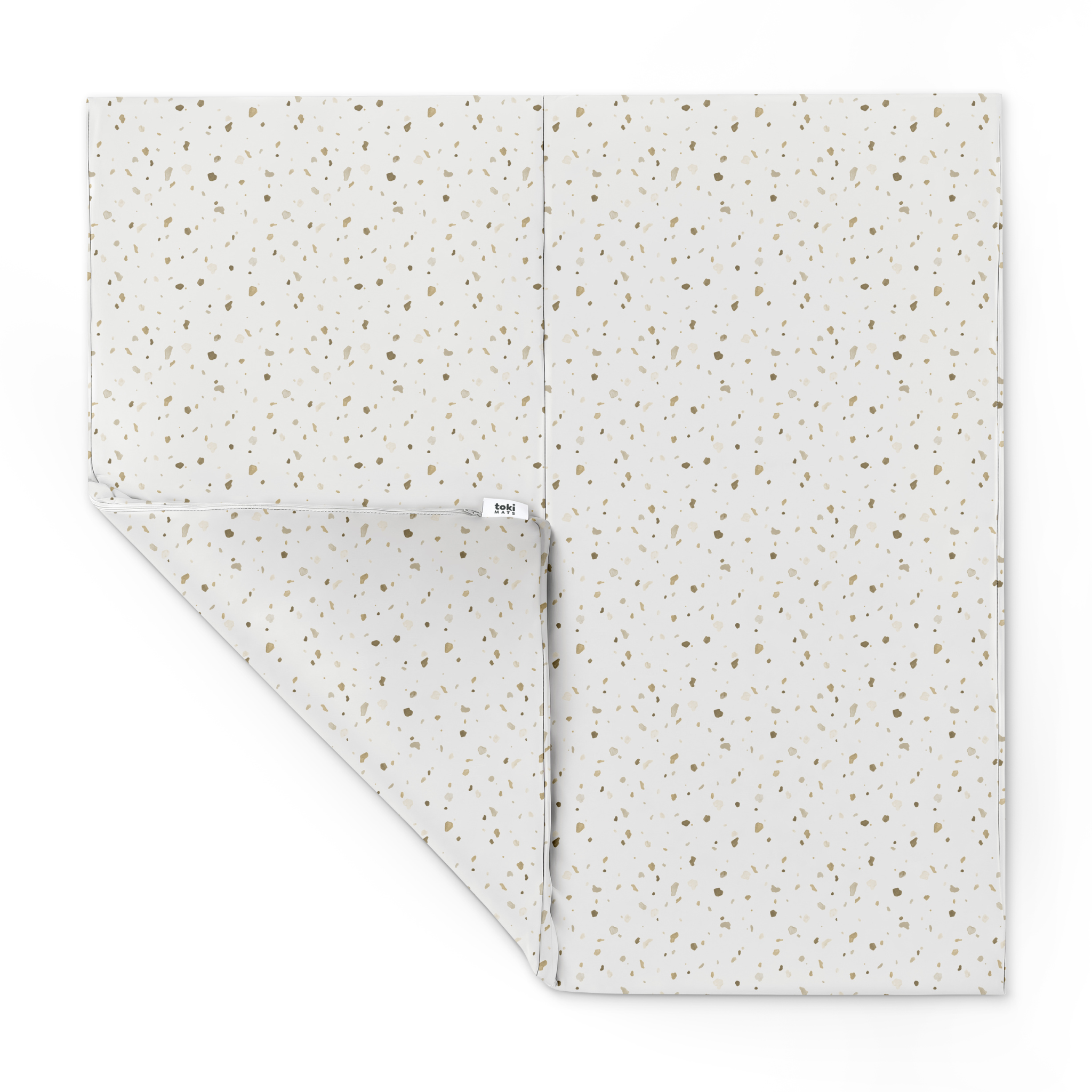 Terrazzo Chalk Vegan Leather Mat E7489