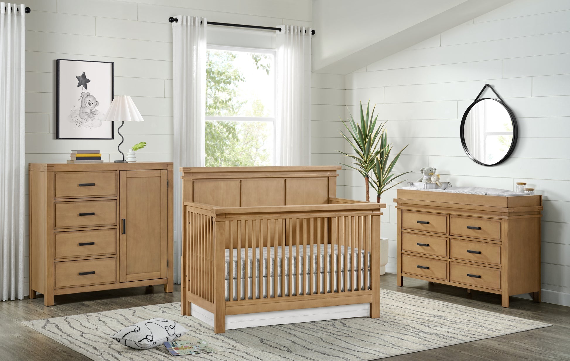 Changing Topper - Honey Wood W2300