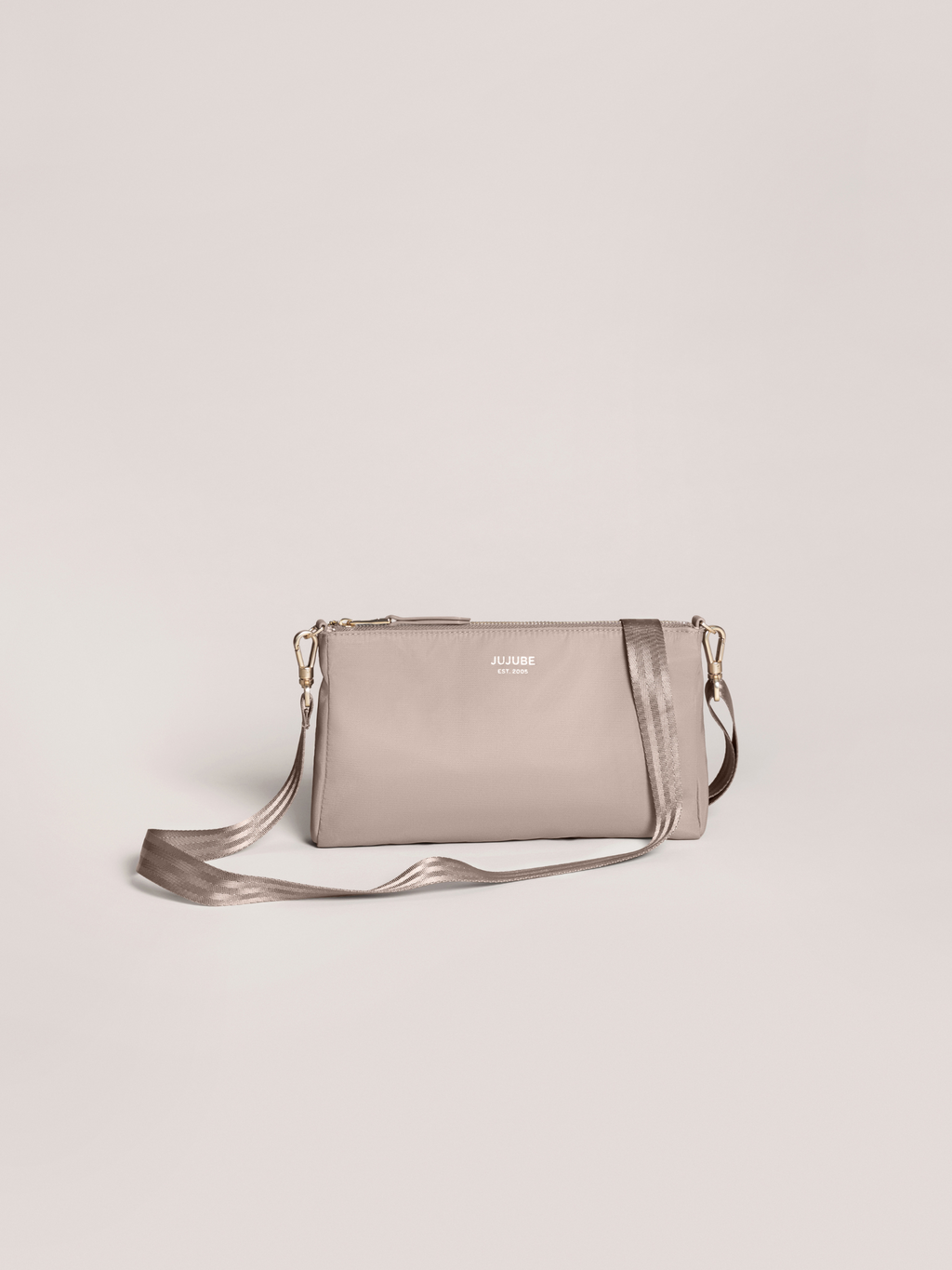 3-Piece Pouch Clutch Purse Set - Taupe H48258