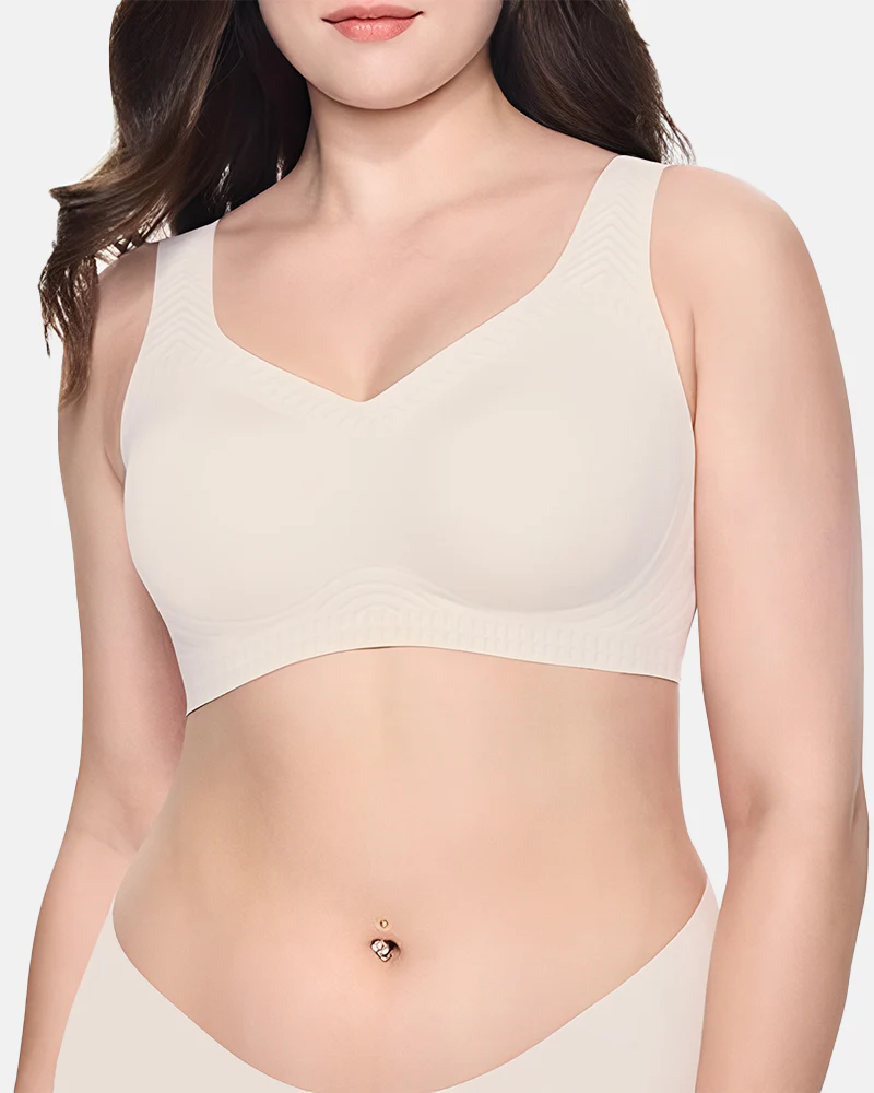 Lifting Wire-Free Antibacterial Jelly Bra