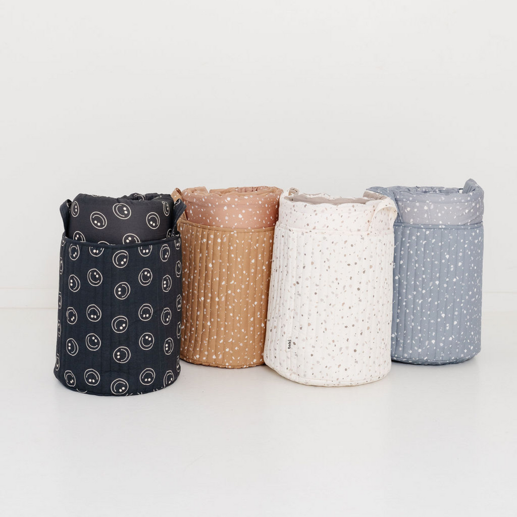 Terrazzo Clay Storage Basket A645312