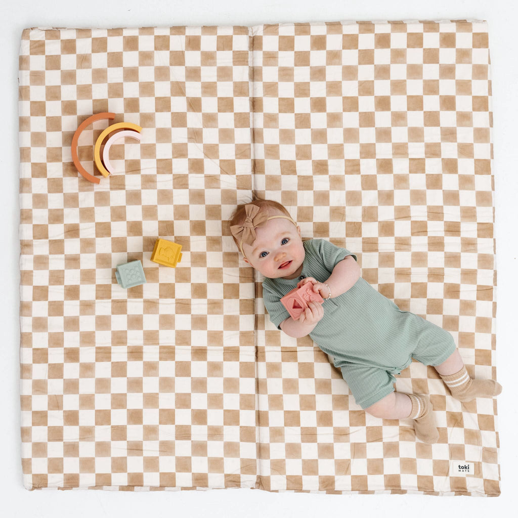 Organic Cotton Checker Mat N642