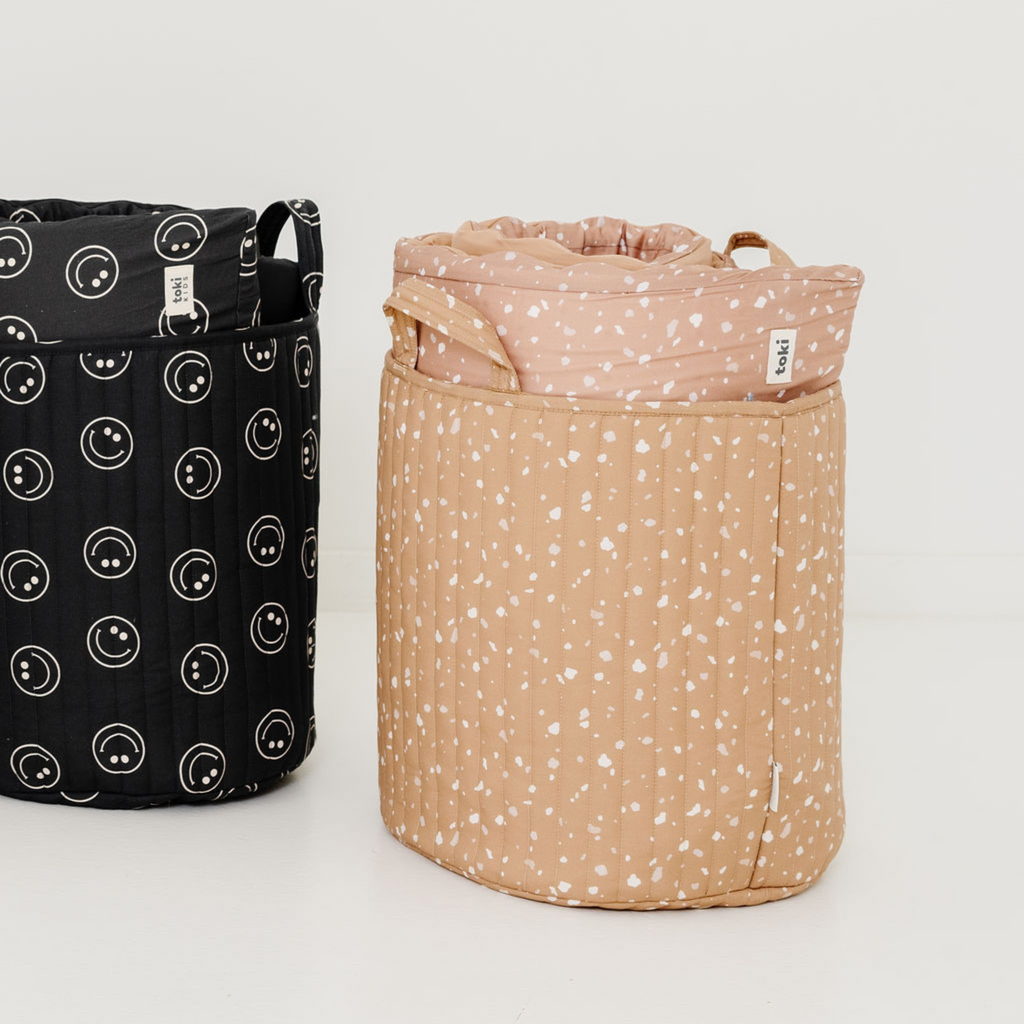 Terrazzo Clay Storage Basket A645312