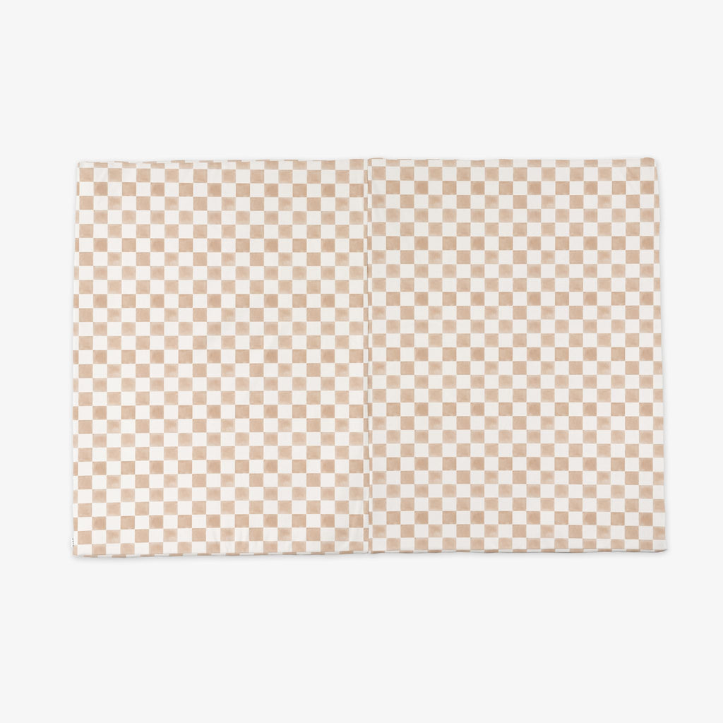 Vegan Leather Checker Mat Z831