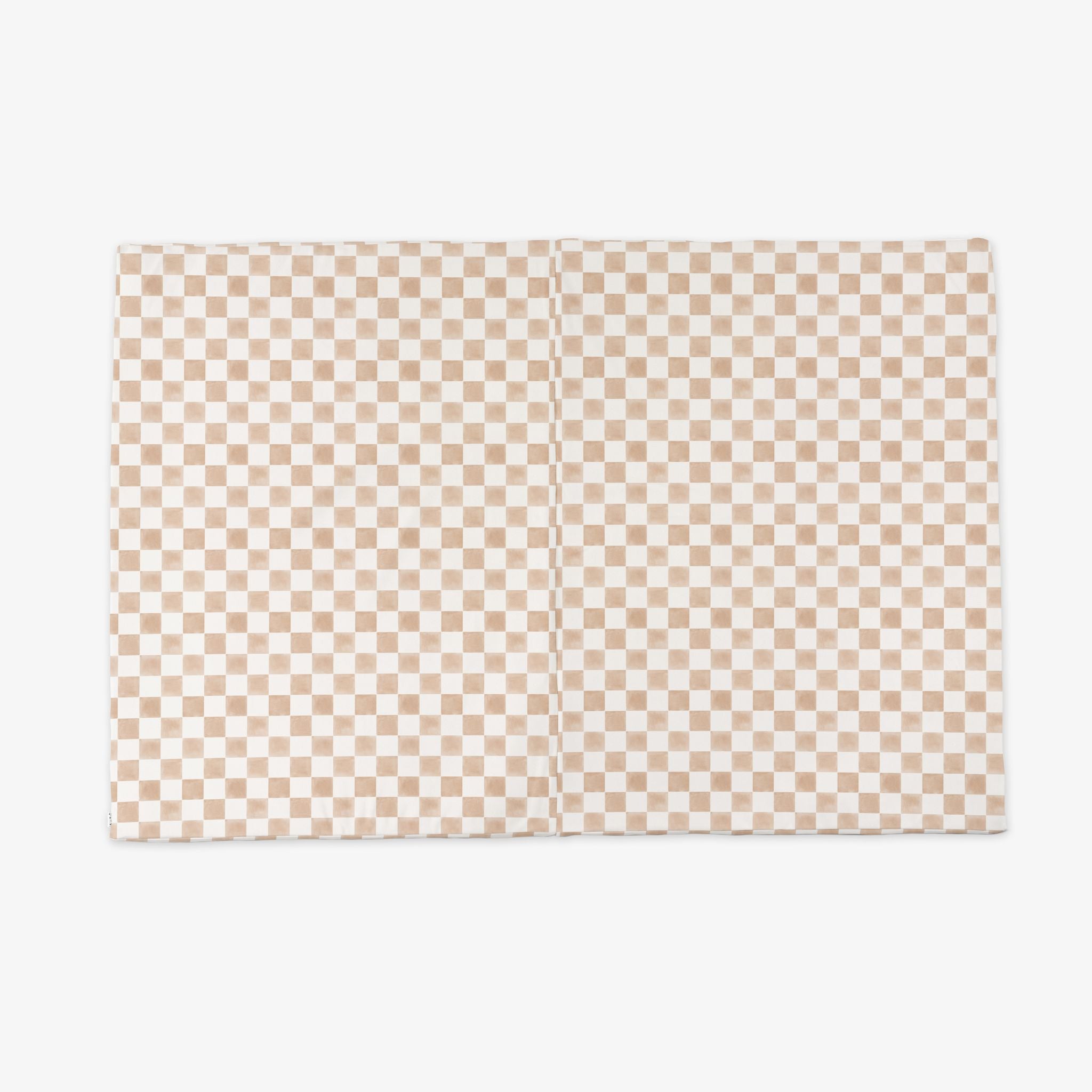 Vegan Leather Checker Mat Z831