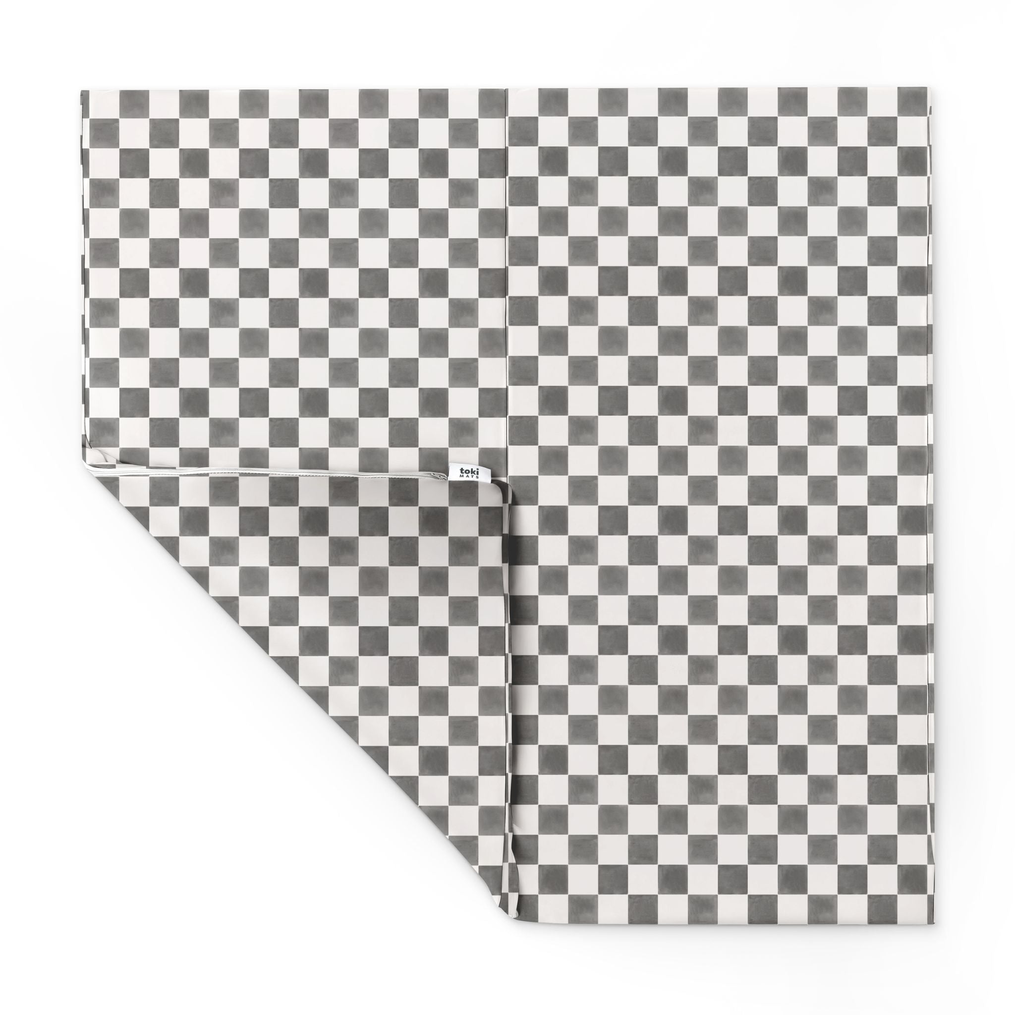Vegan Leather Checker Mat Y119813