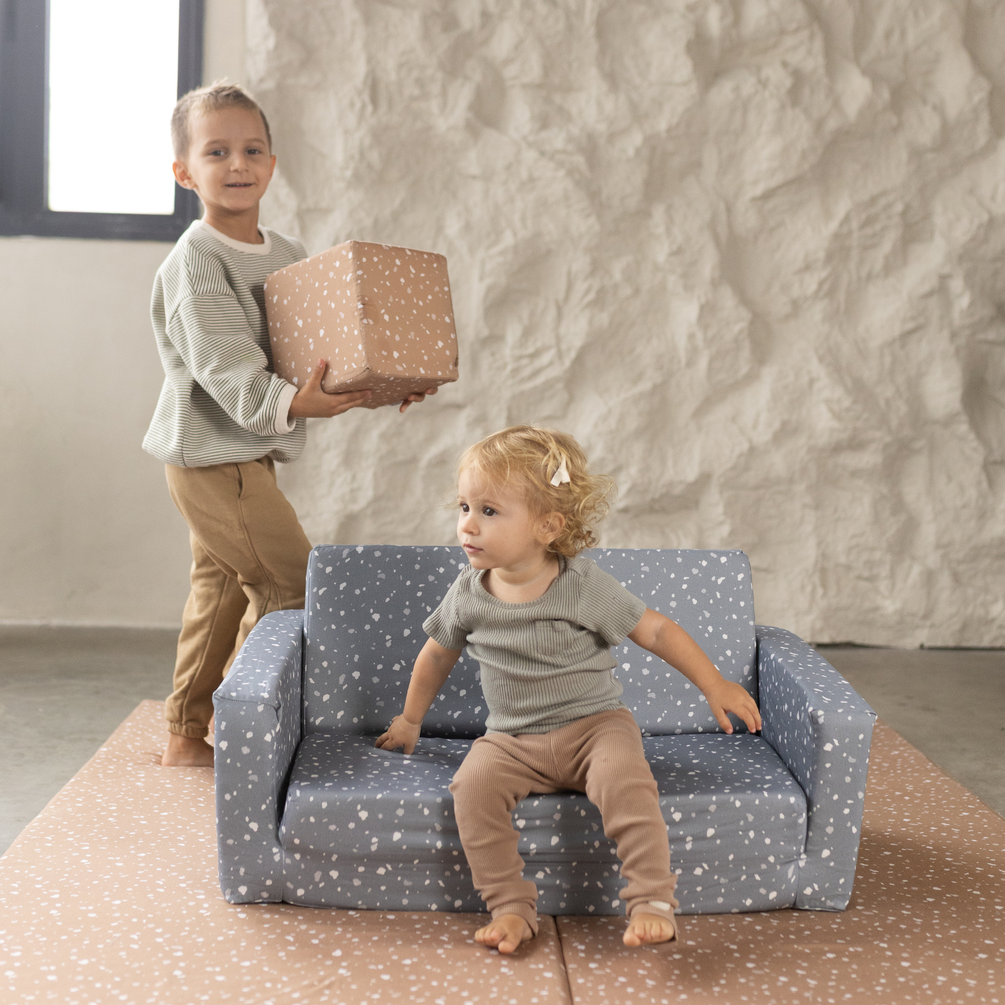 Terrazzo Clay Play Cube W726