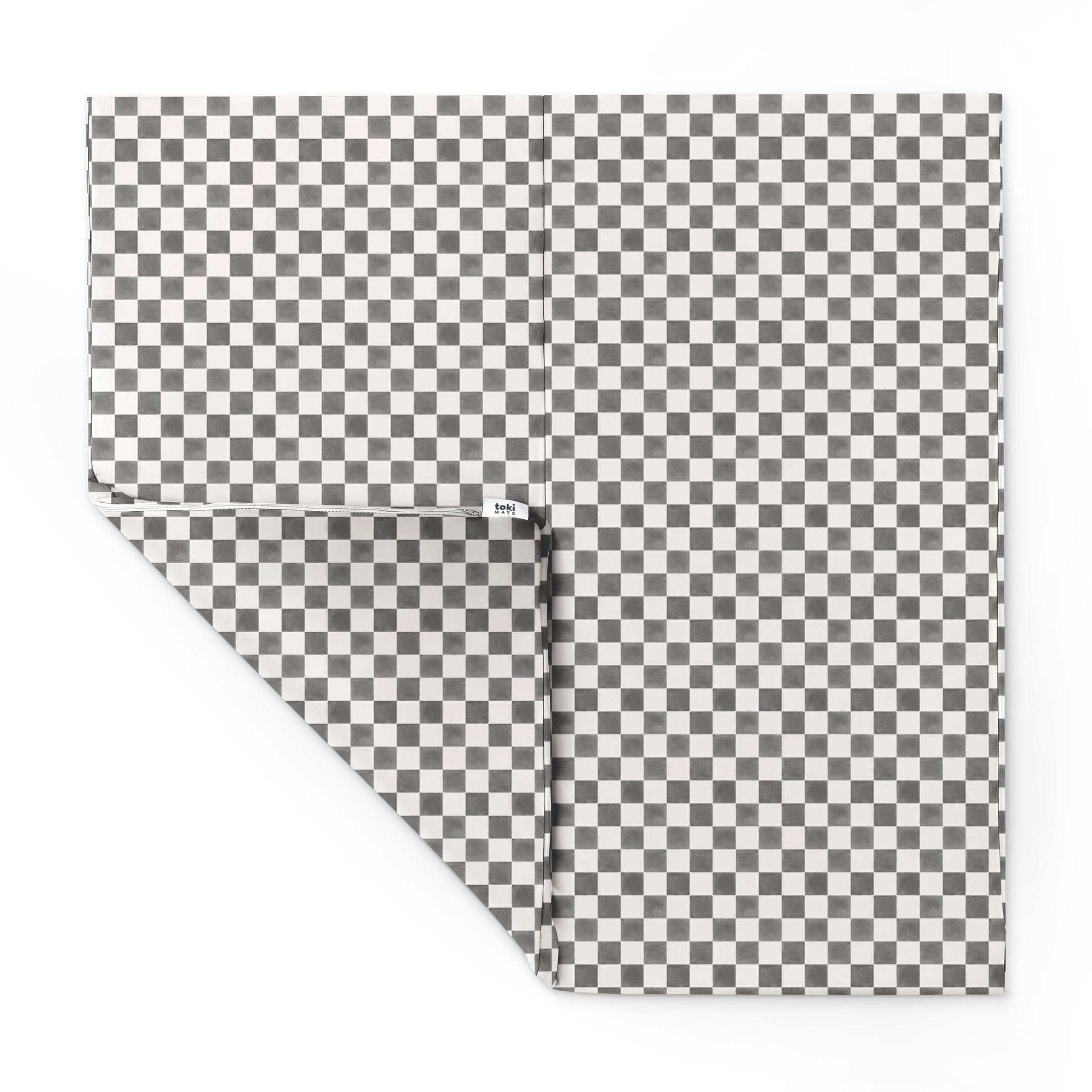 Vegan Leather Checker Mat Y119813