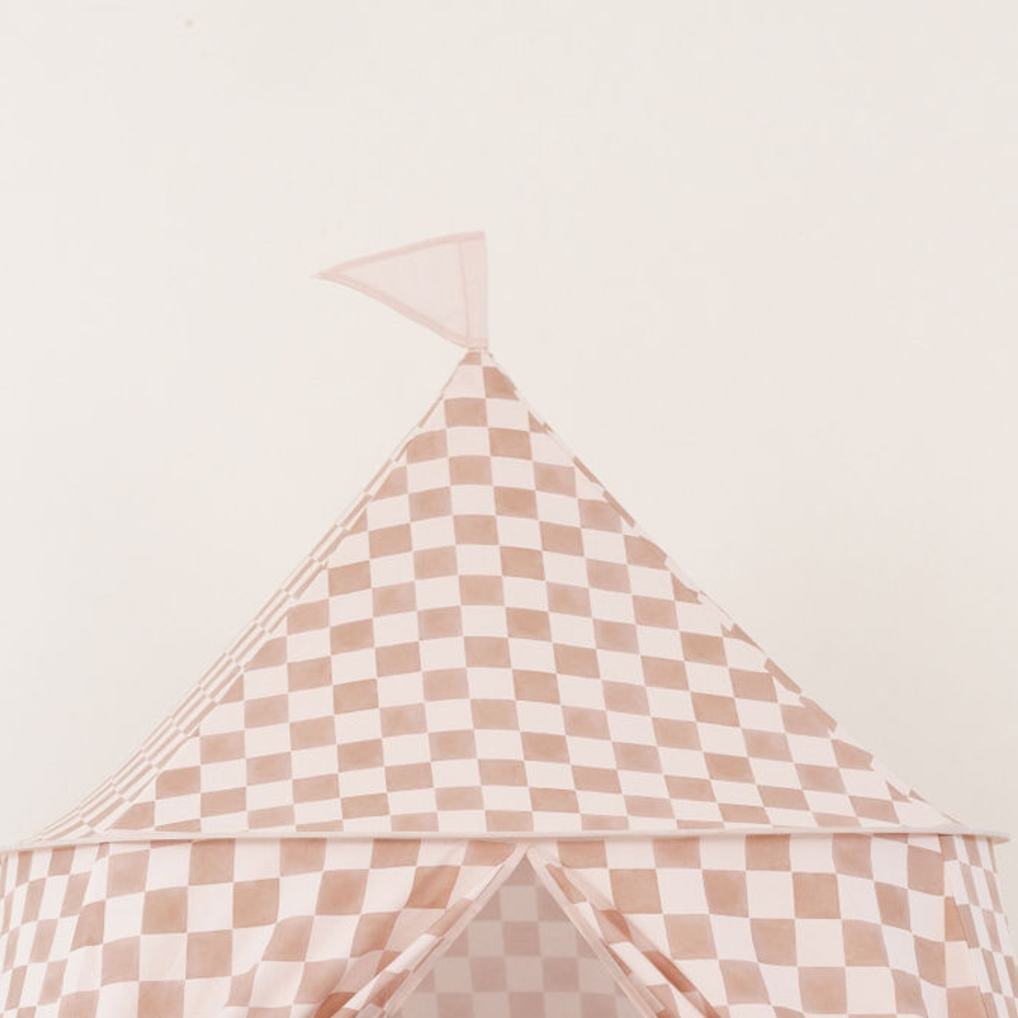 Kids Checker Toffee Play Tent Q44643