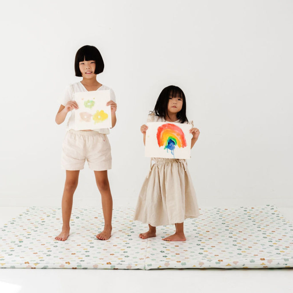 Vegan Leather Kids Play Mat W1919