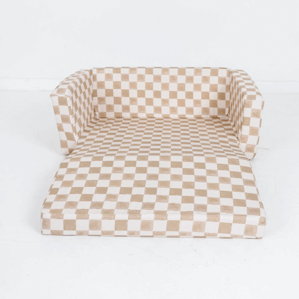 Checker Toffee Play Couch N593835