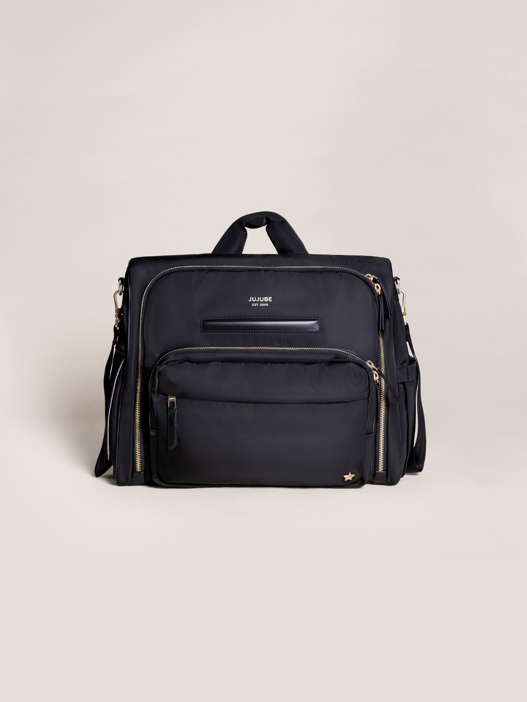 Satchel Diaper Bag - Black E67081