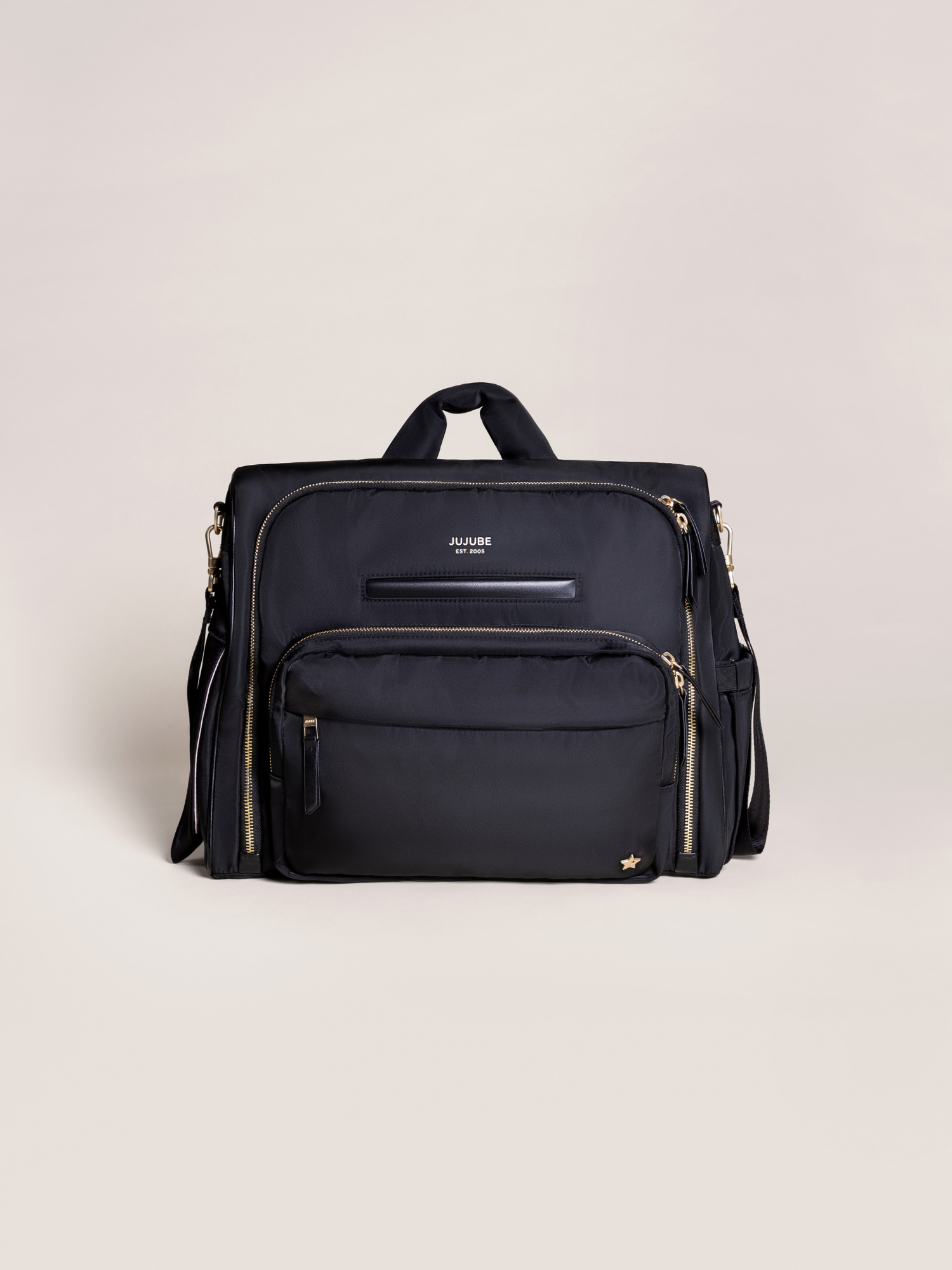 Satchel Diaper Bag - Black E67081