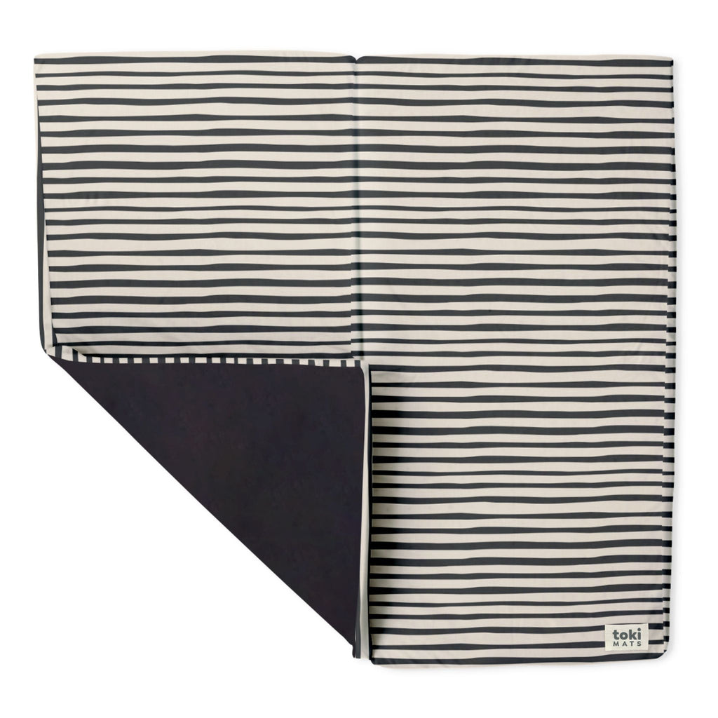 Organic Cotton Striped Kids Mat V185