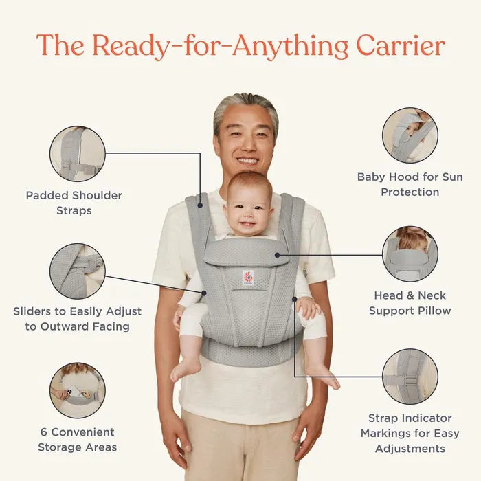 Baby Carrier - Natural Linen T6611