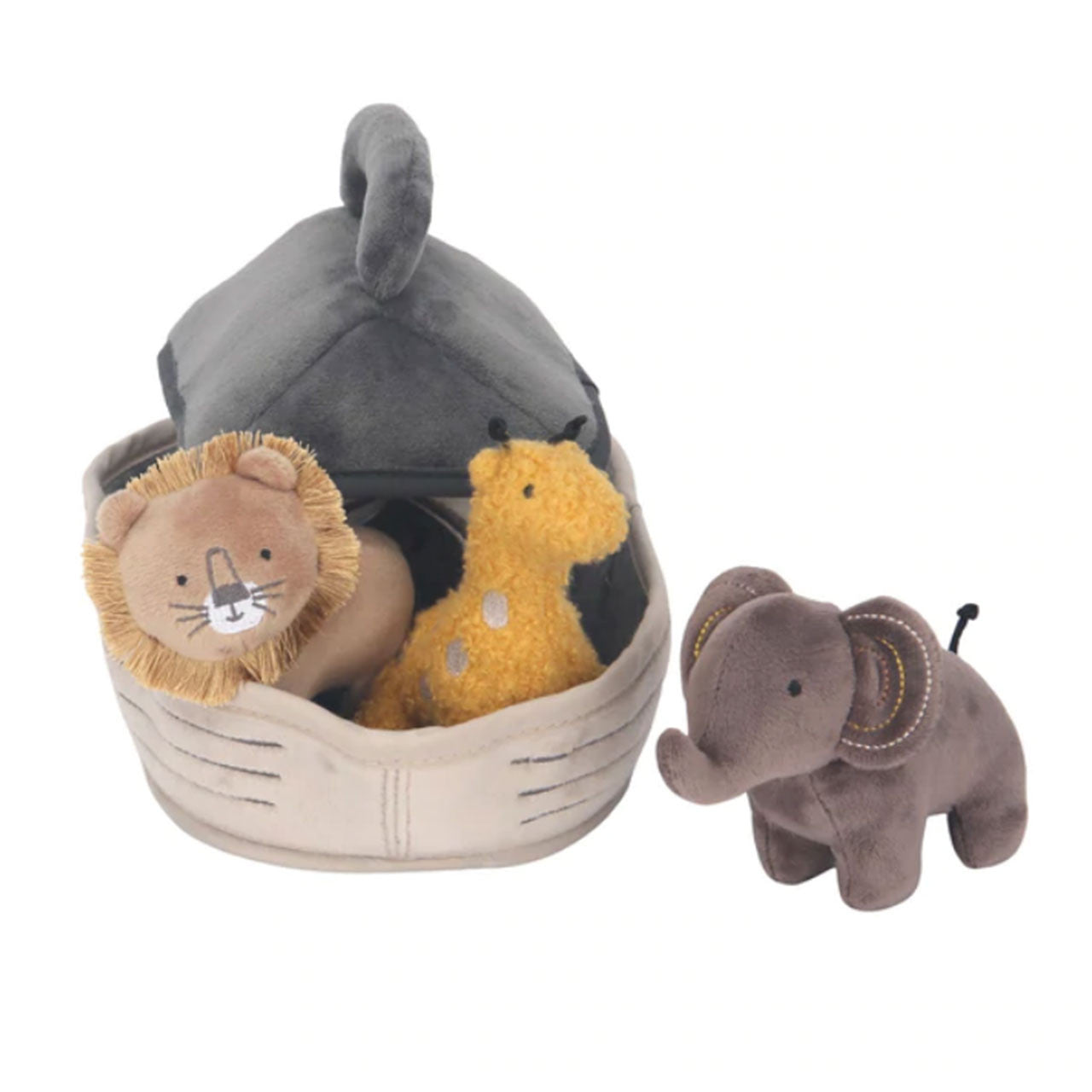 Noah's Ark Plush Set with Animals N5408
