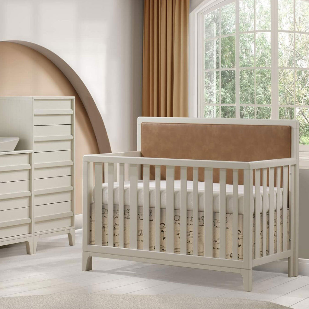 Convertible Crib with Upholstered Panel U6906