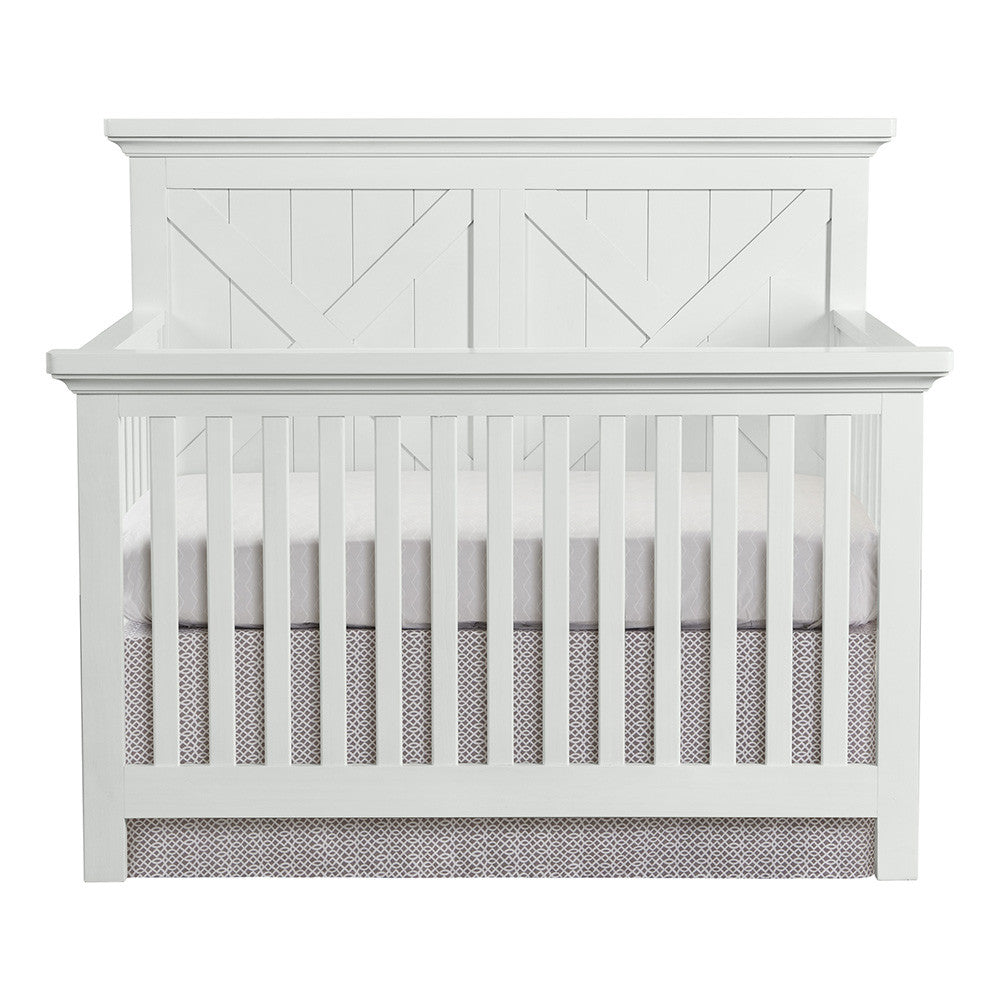 Nursery Convertible Crib in Sea Shell W8935