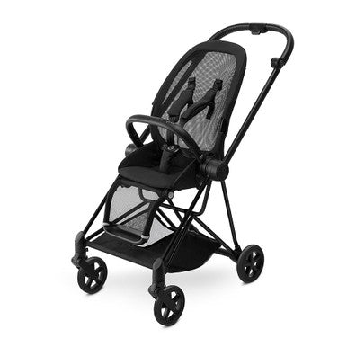Matt Black Stroller Seat and Frame C915