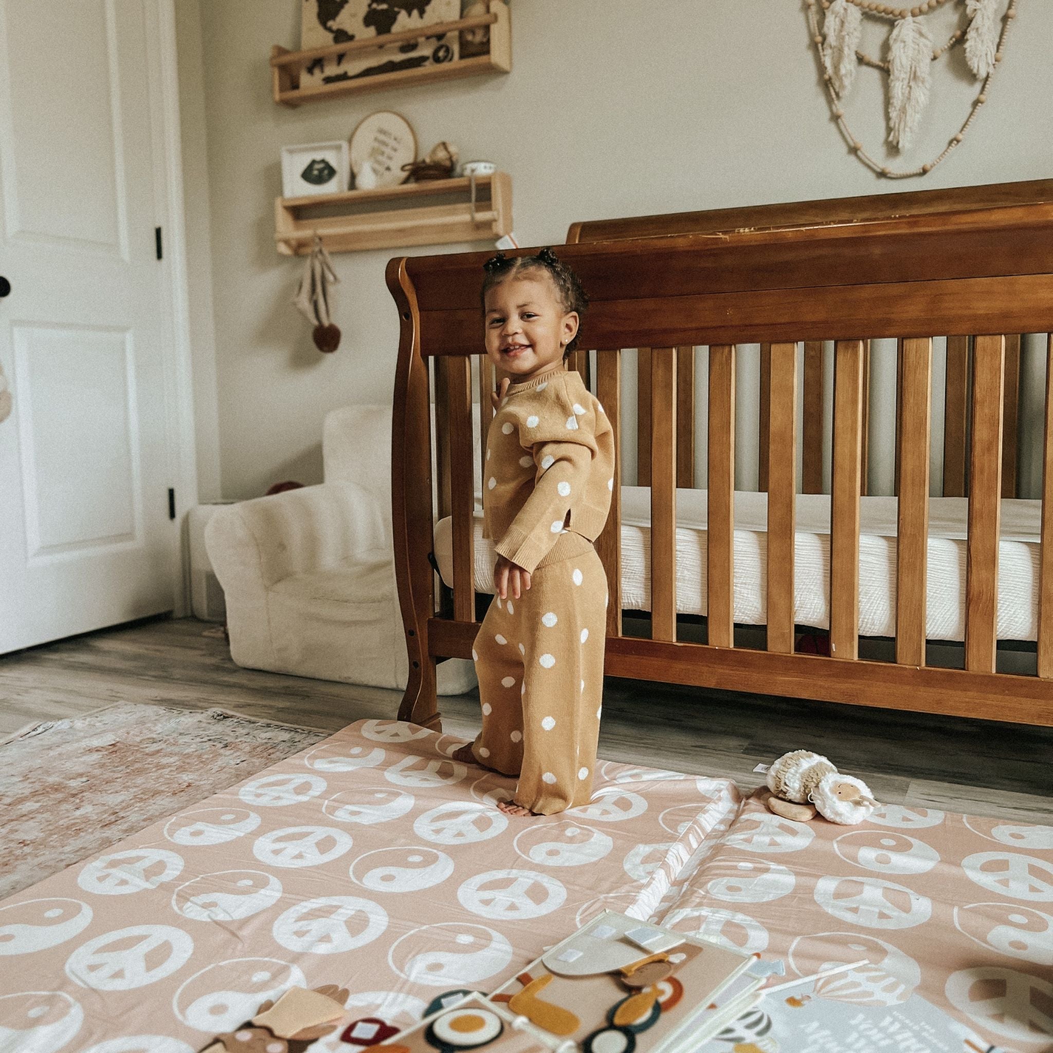 Organic Cotton Kids Yin Yang Mat L15263