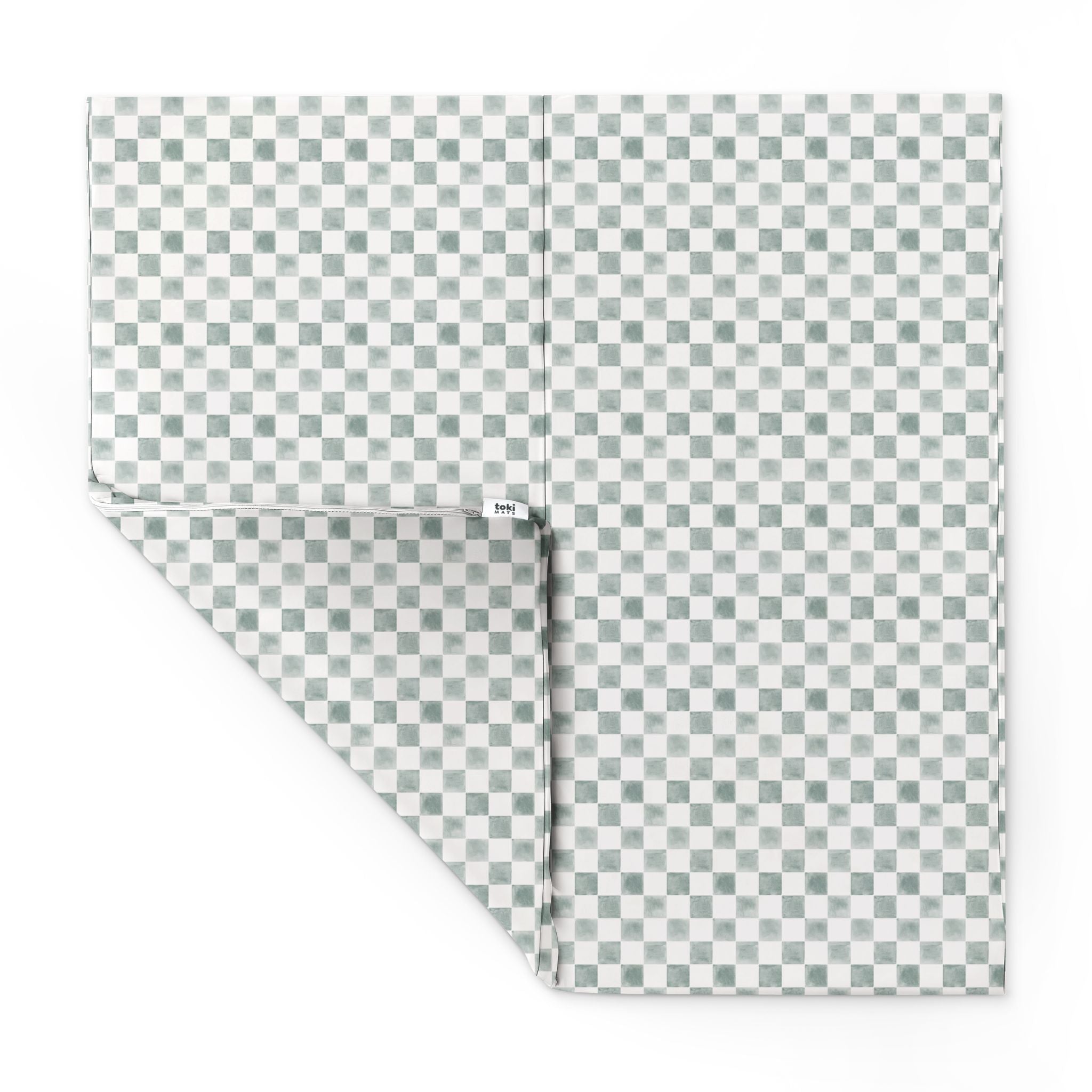 Checker Matcha Vegan Leather Mat C40001