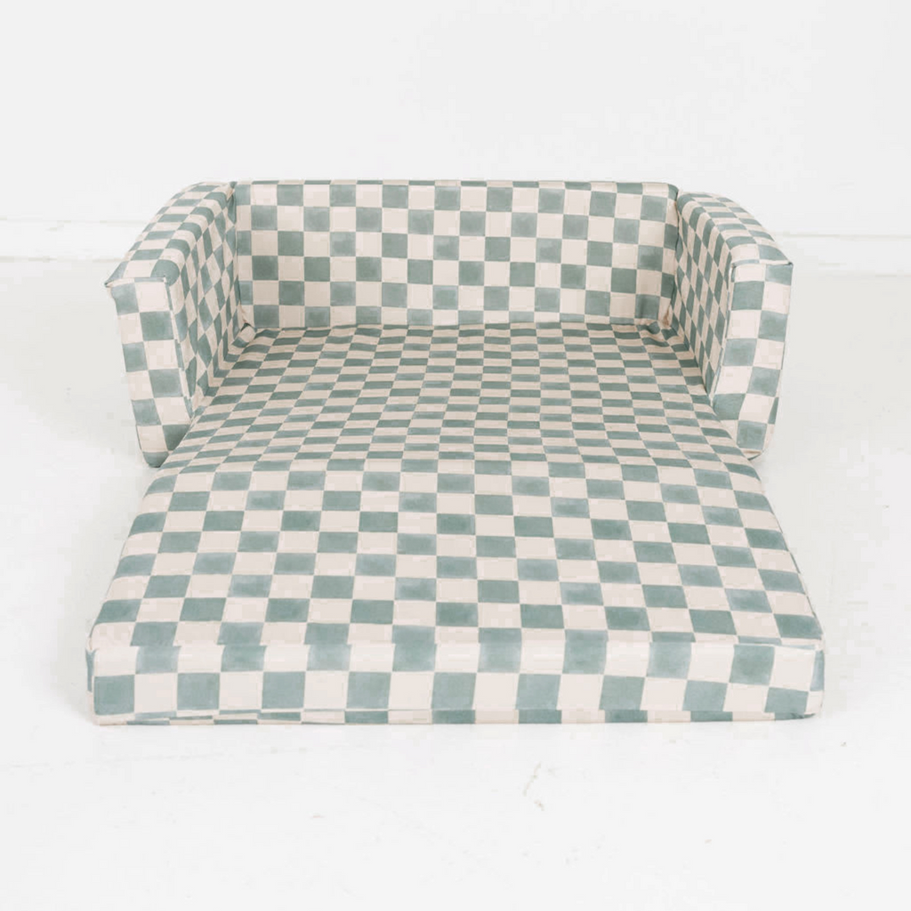Checker Matcha Play Couch V81647