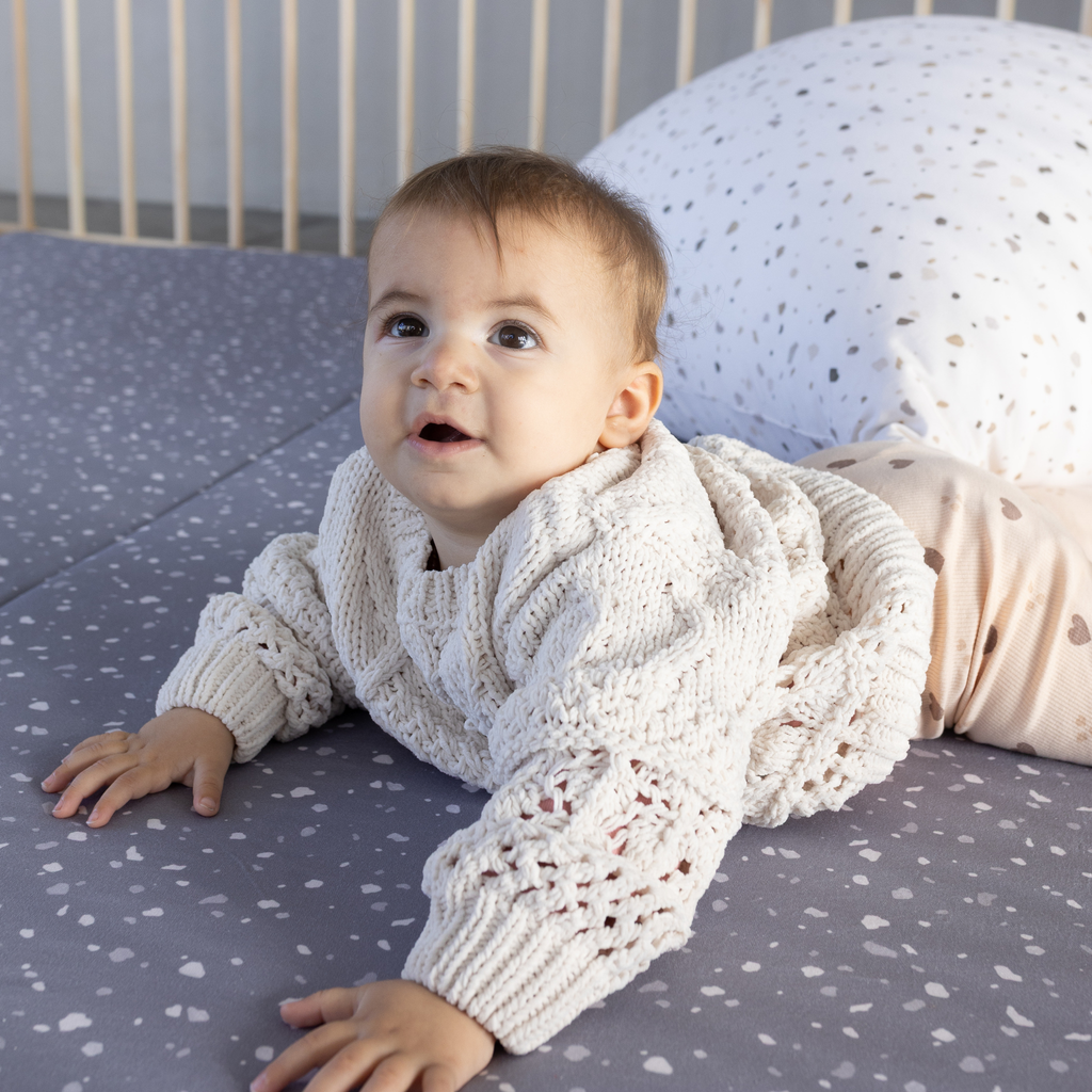 Organic Cotton Terrazzo Play Mat N1419
