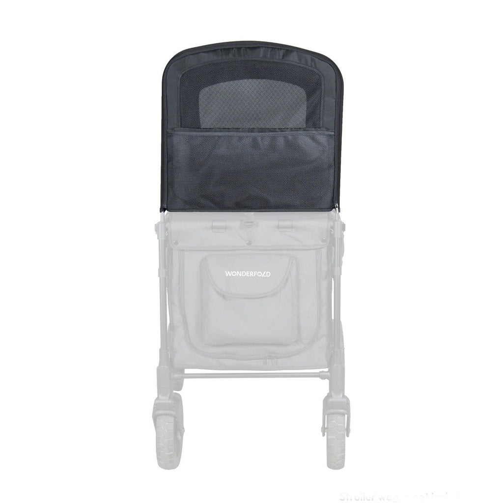 Black Canopy for W2 Elite & Luxe Stroller B257