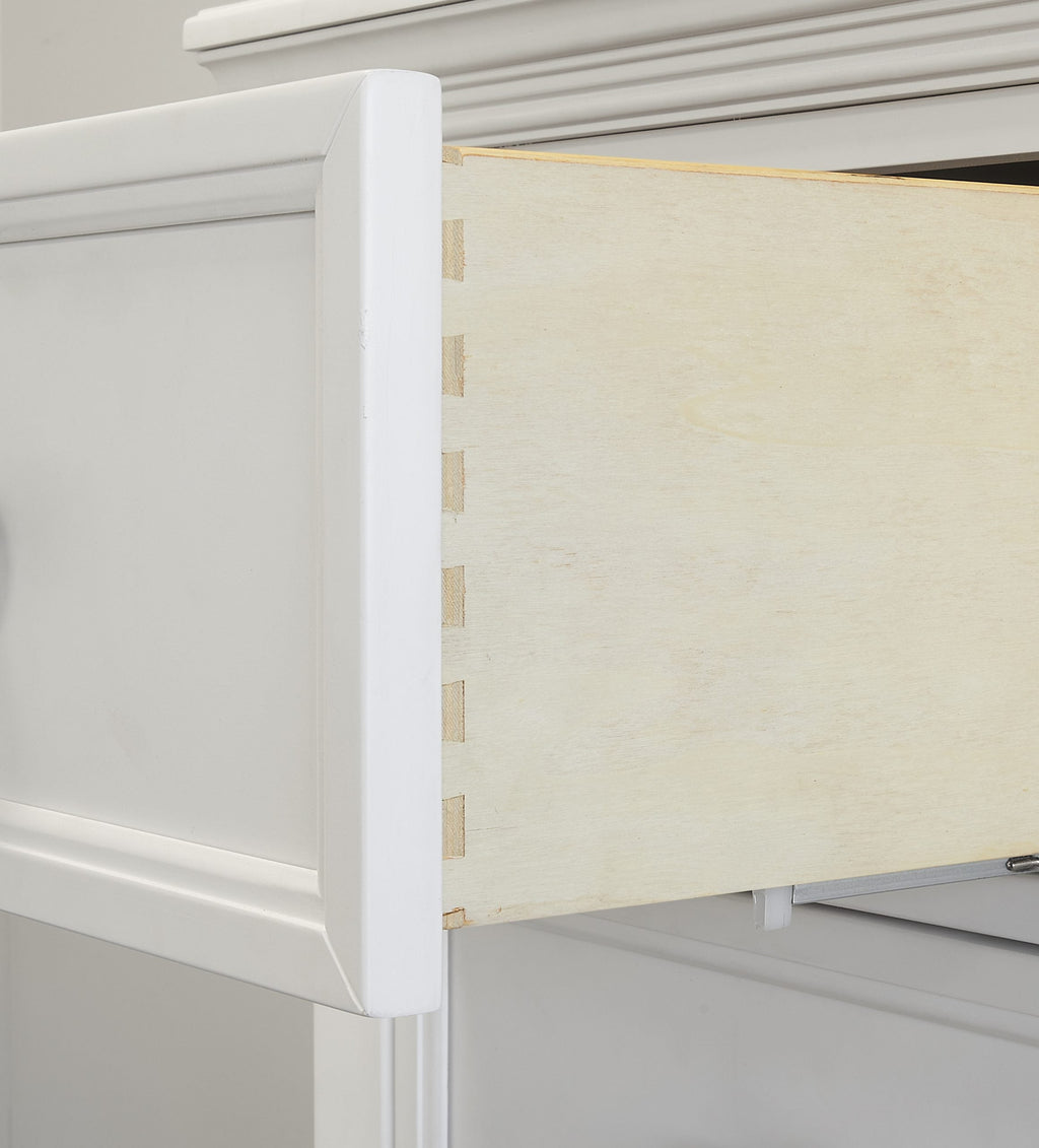 5 Drawer Dresser - White F784