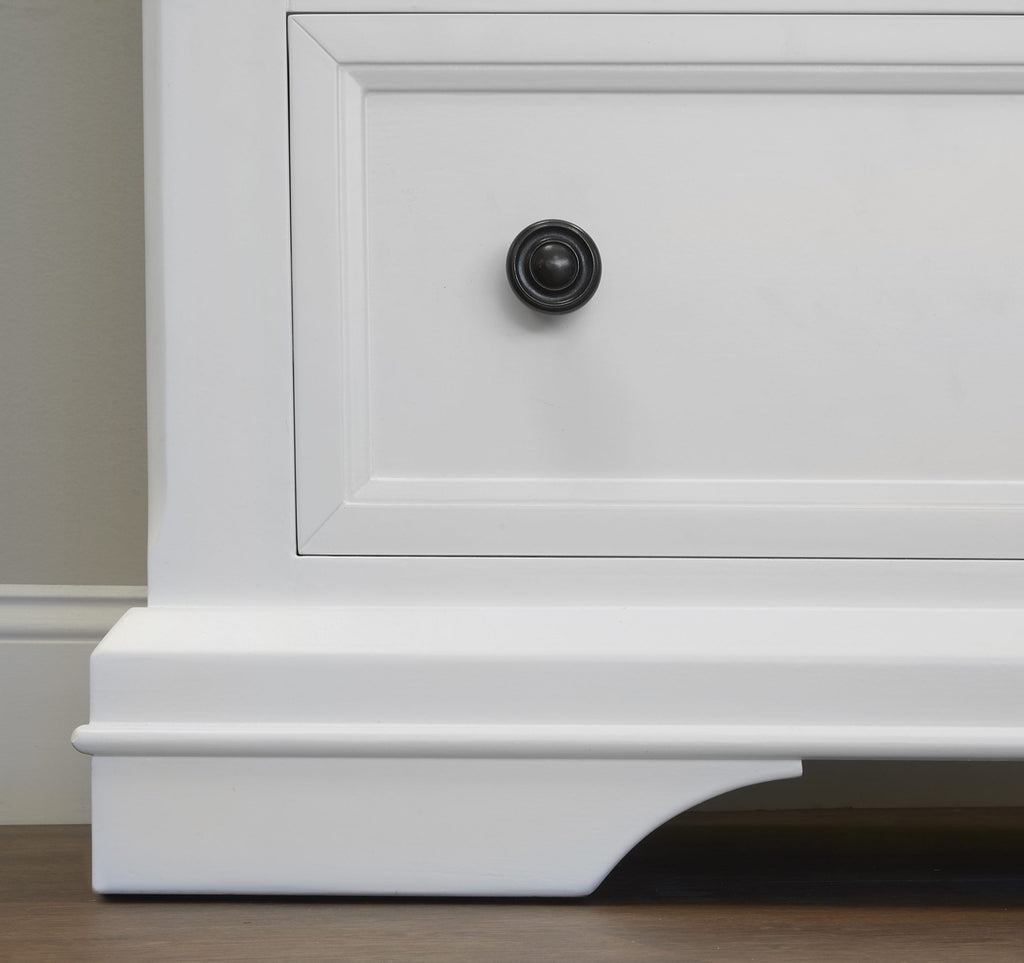 5 Drawer Dresser - White F784