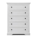 5 Drawer Dresser - White F784