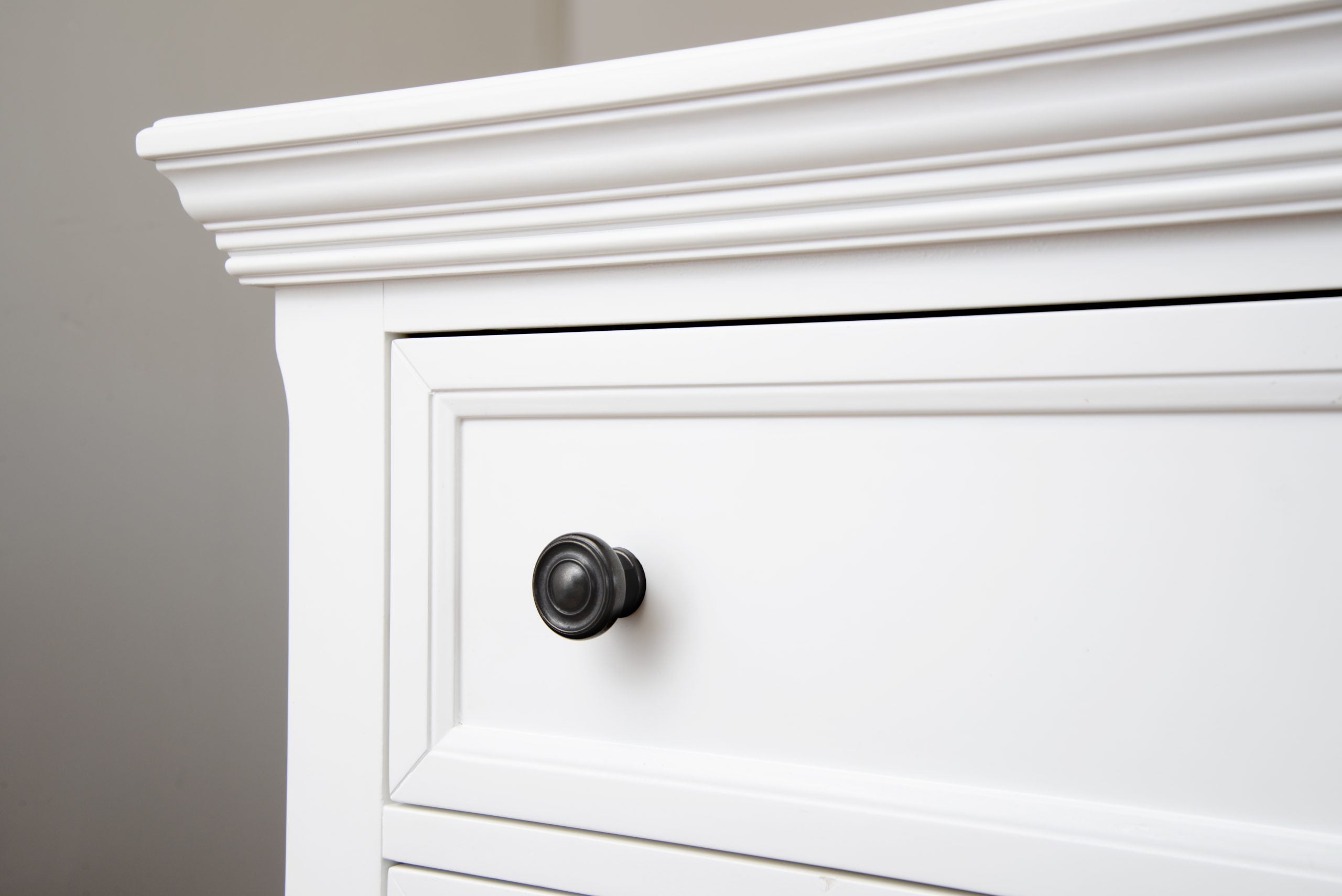 5 Drawer Dresser - White F784