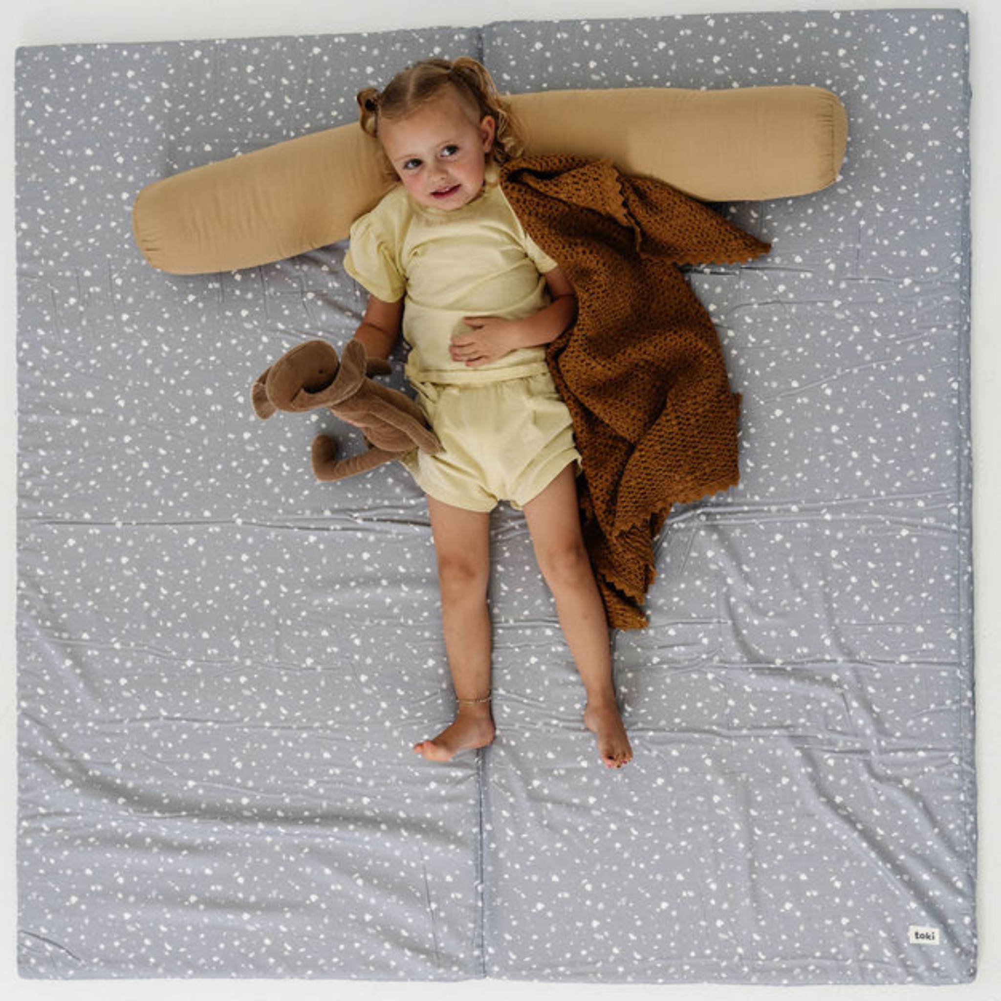 Organic Cotton Terrazzo Play Mat N1419