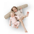 Checker Toffee Support Pillow A727118