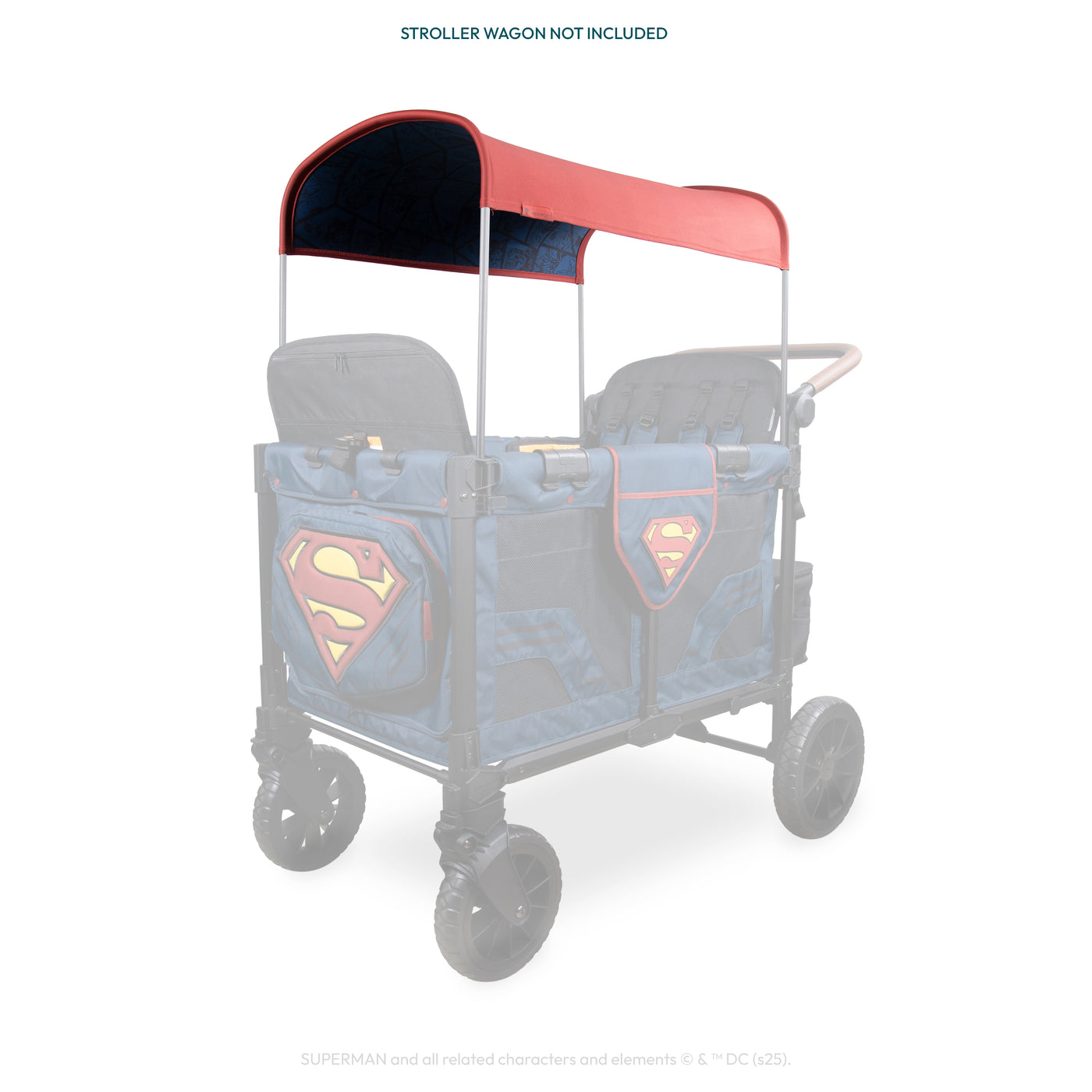 Superman Canopy for WonderFold Elite Luxe Pro Stroller A685467