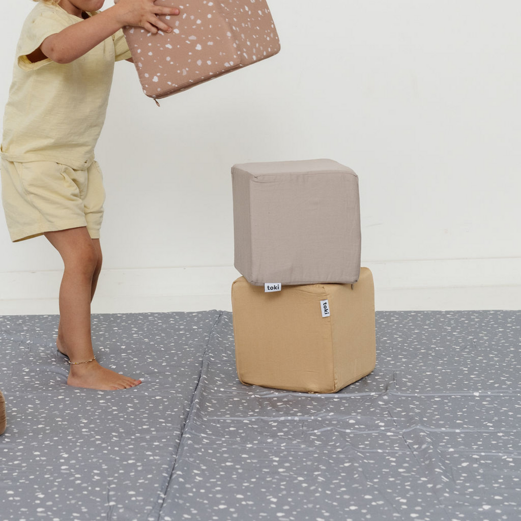 Organic Cotton Terrazzo Play Mat N1419