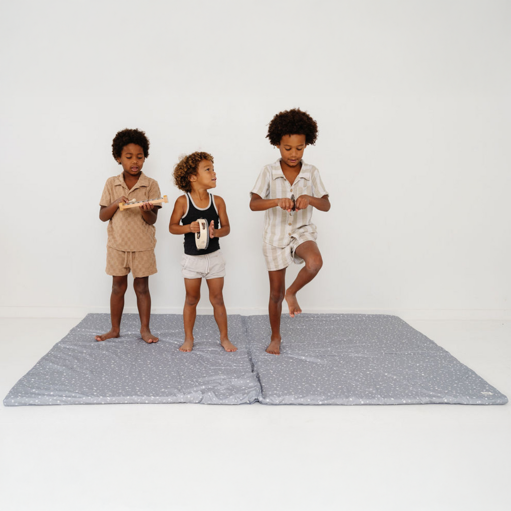 Organic Cotton Terrazzo Play Mat N1419