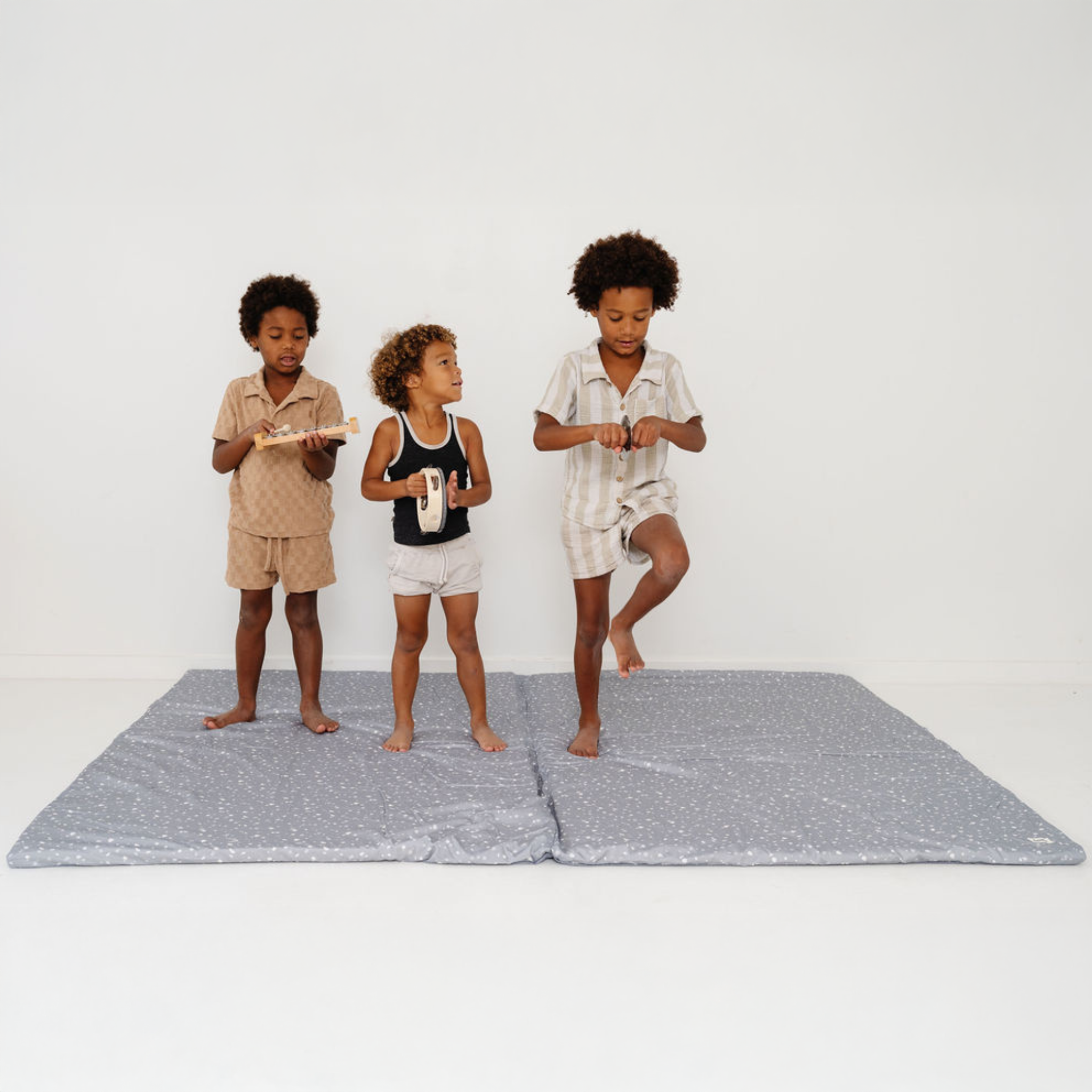 Organic Cotton Terrazzo Play Mat N1419