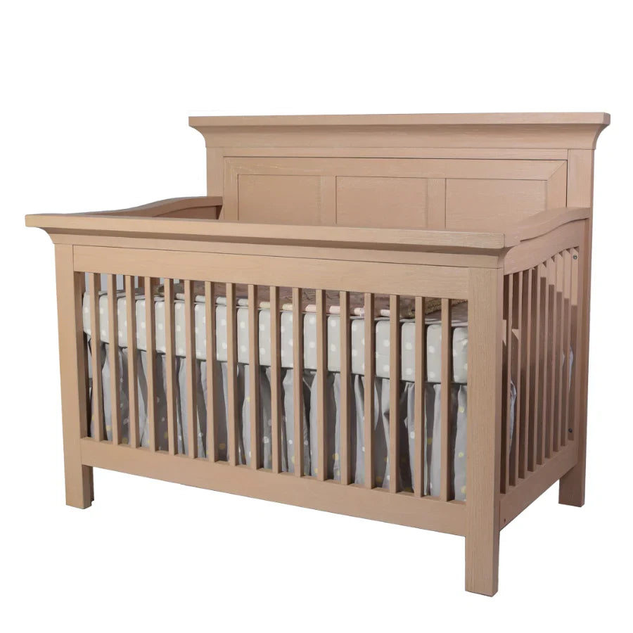 Convertible Crib with Wood Panel Q733